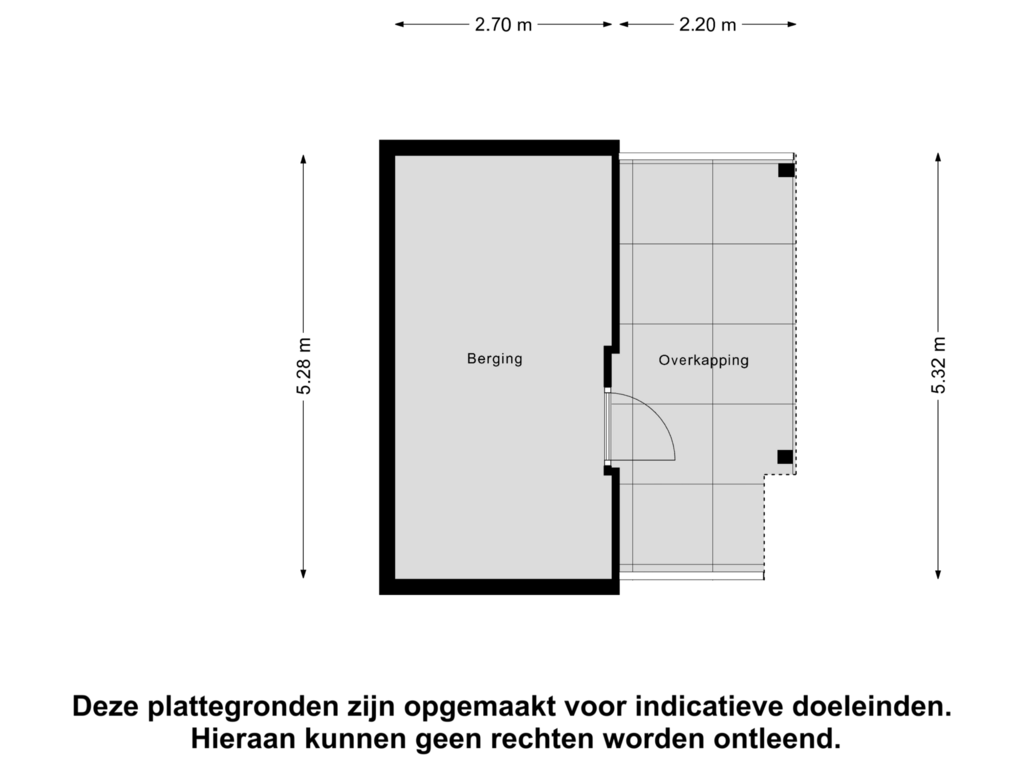 View floorplan of Souterrain of Oudzoom 18