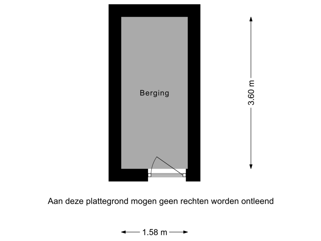 View floorplan of Beging of Corellistraat 62