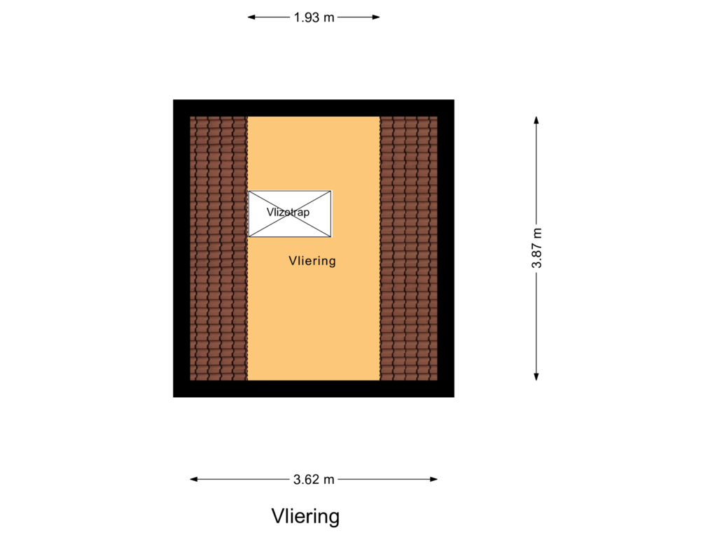 Bekijk plattegrond van Vliering van Noordwal 4