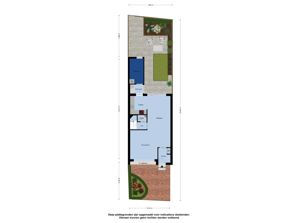 Bekijk plattegrond van Begane Grond_Tuin van Schönbergweg 10