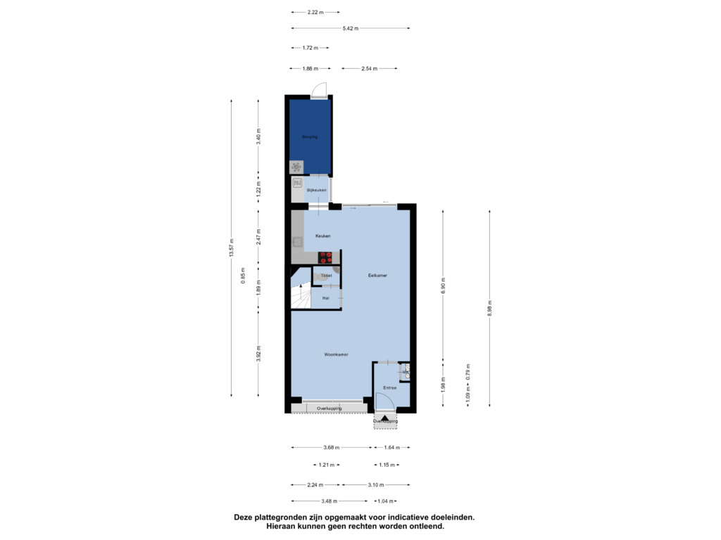 Bekijk plattegrond van Begane Grond van Schönbergweg 10