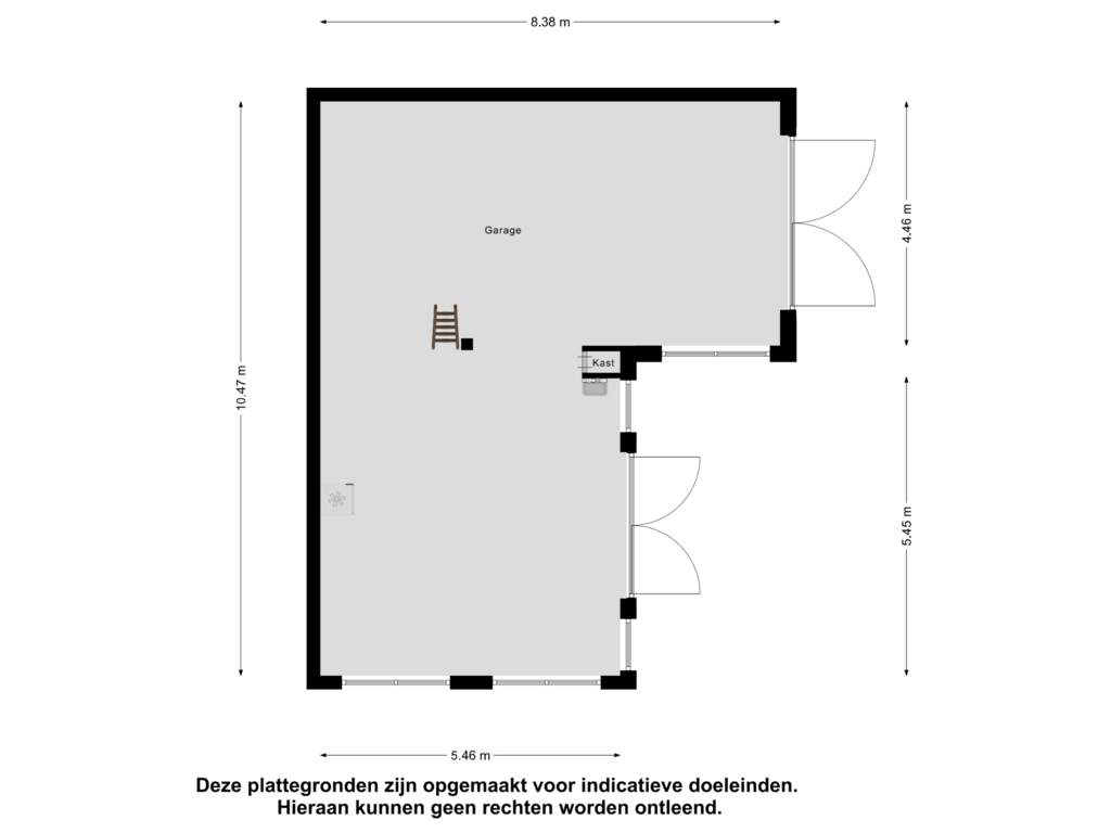 Bekijk plattegrond van Garage van Streek 103