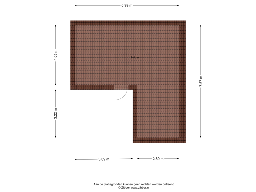 Bekijk plattegrond van Zolder van Frederiksoord 2