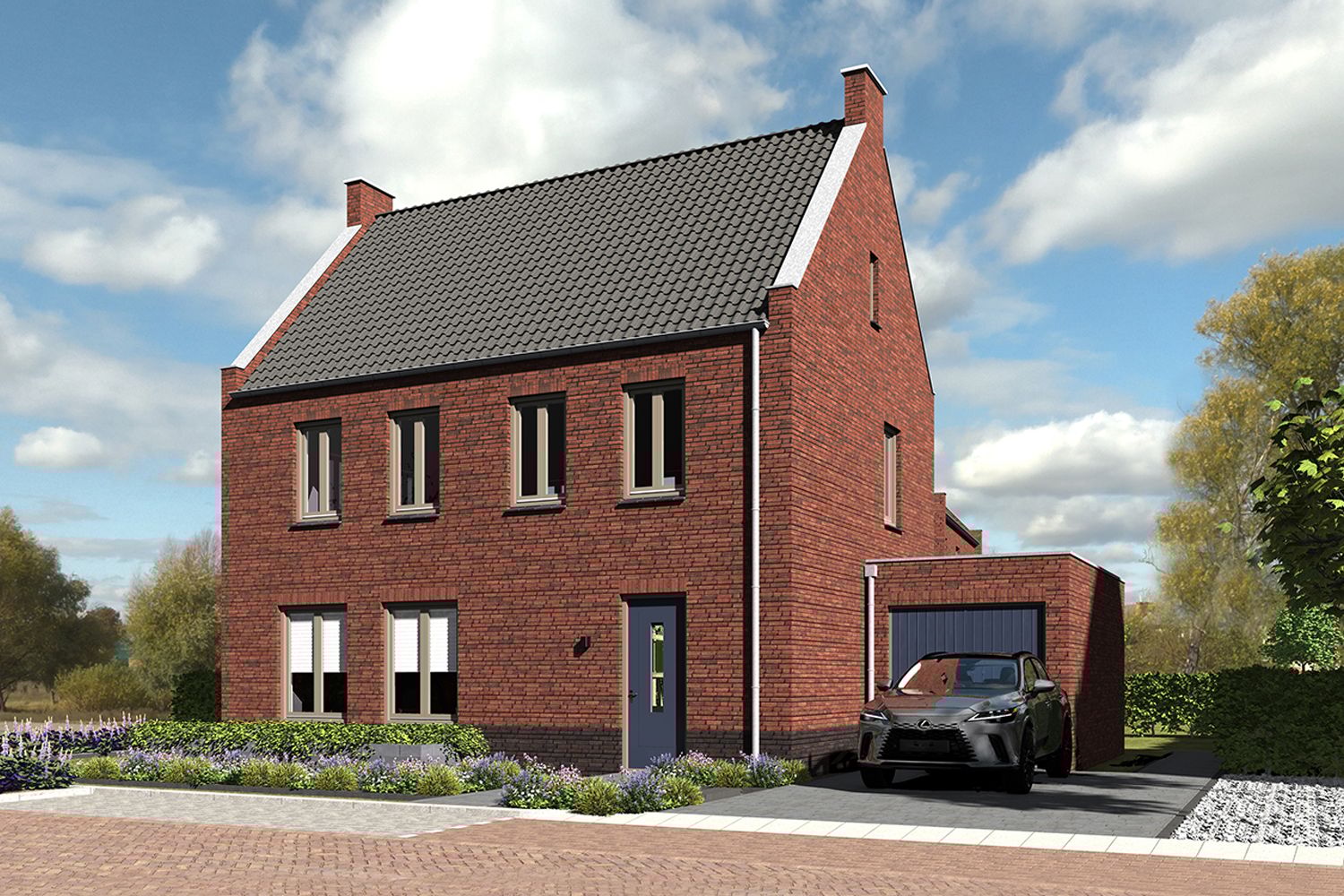 Vrijstaande woningen (Bouwnr. 2)