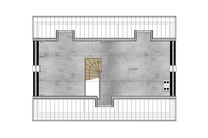 Bekijk foto 8 van Vrijstaande woningen (Bouwnr. 1)