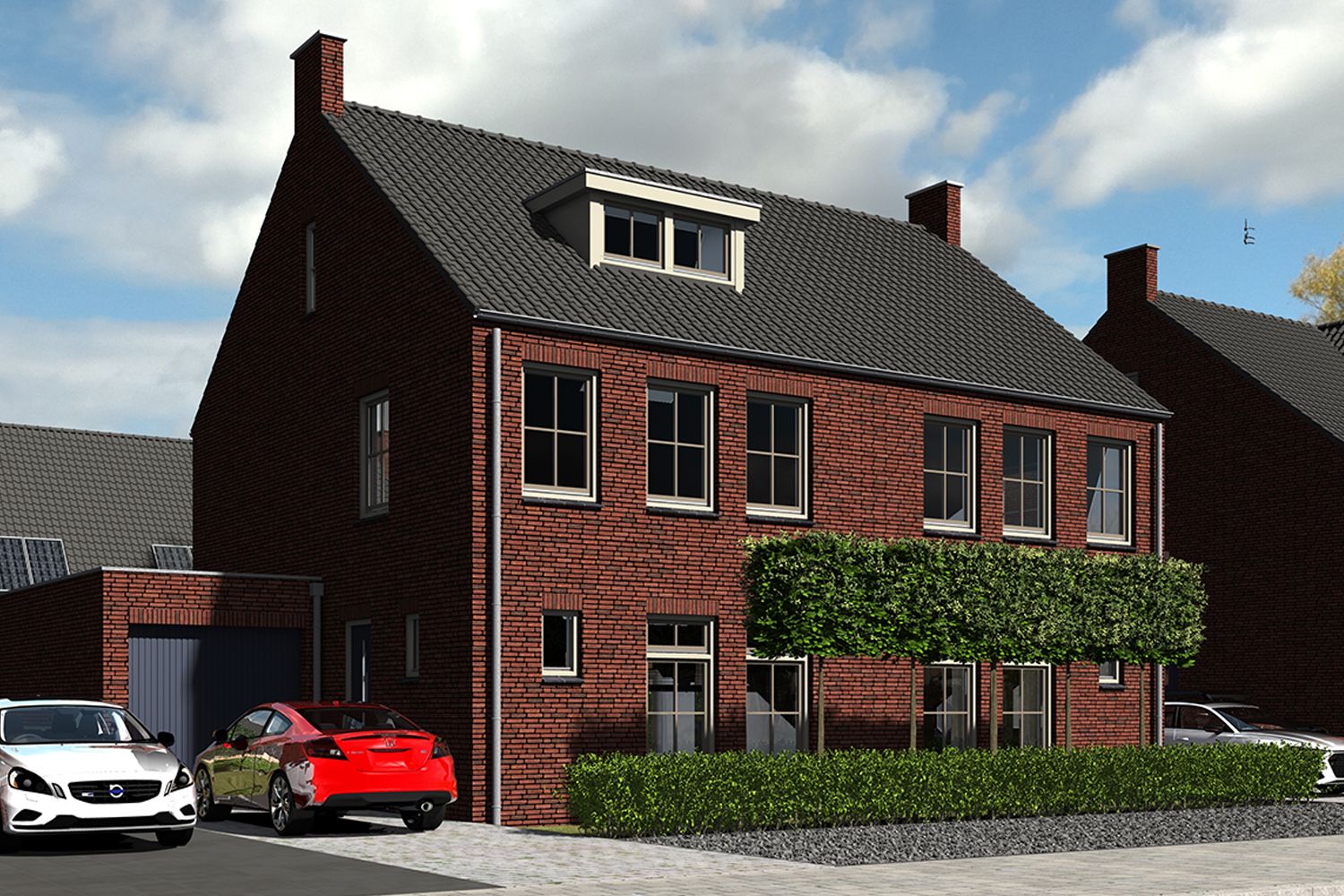 Halfvrijstaande woningen (Bouwnr. 21)
