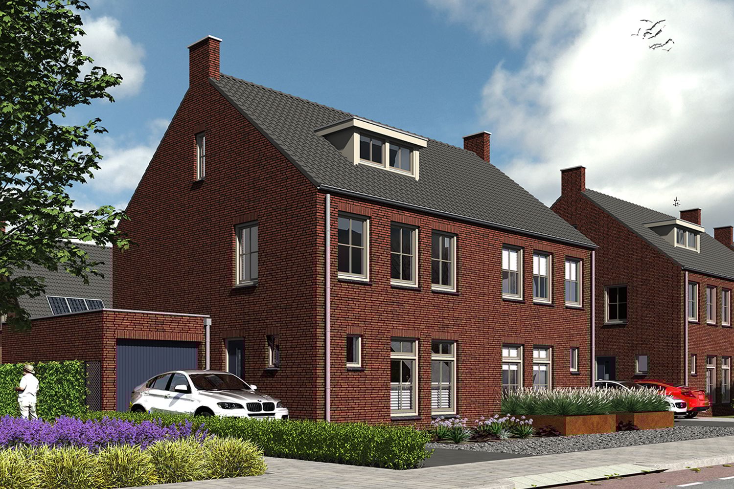 Halfvrijstaande woningen (Bouwnr. 23)