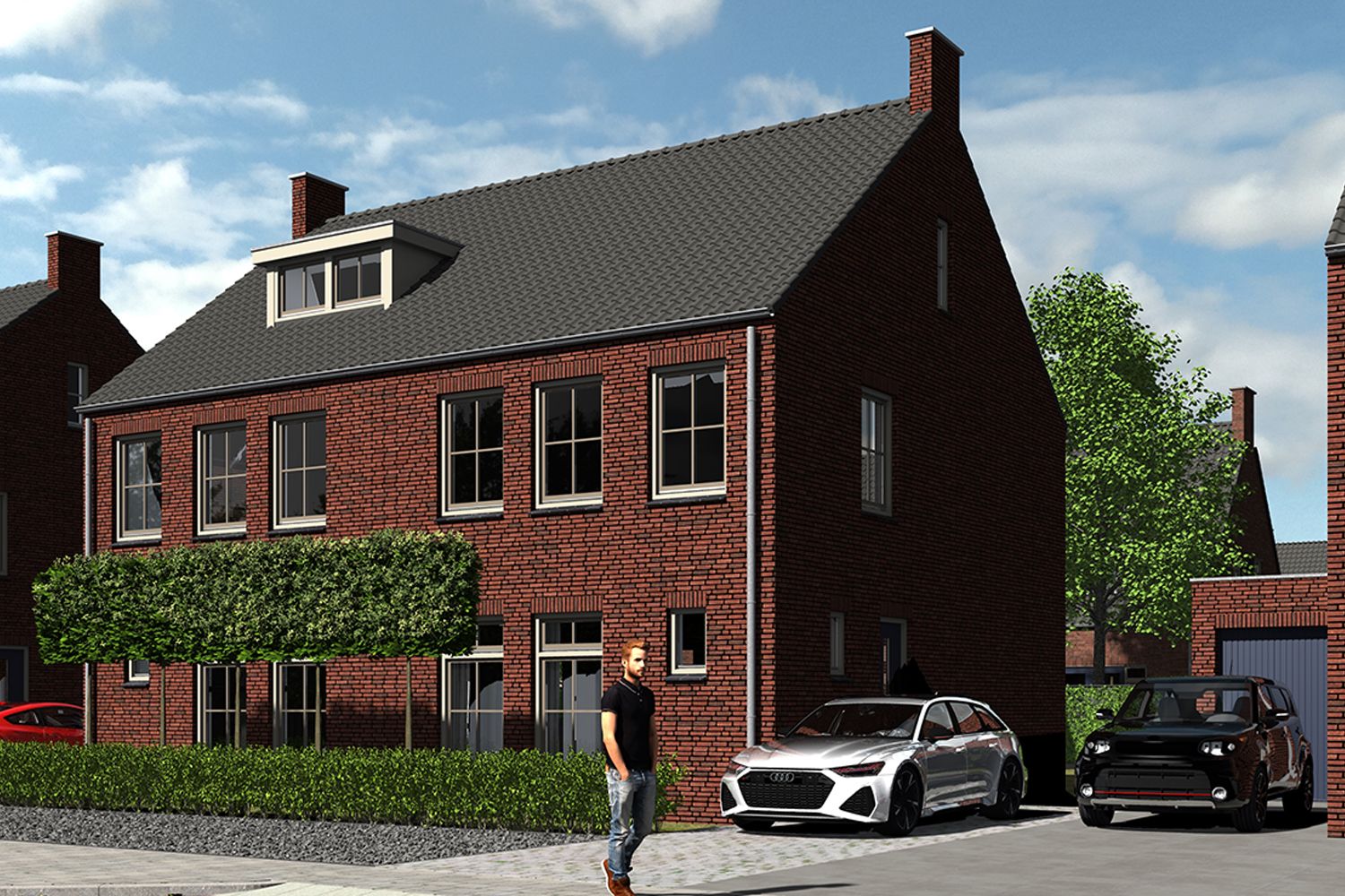 Halfvrijstaande woningen (Bouwnr. 20)