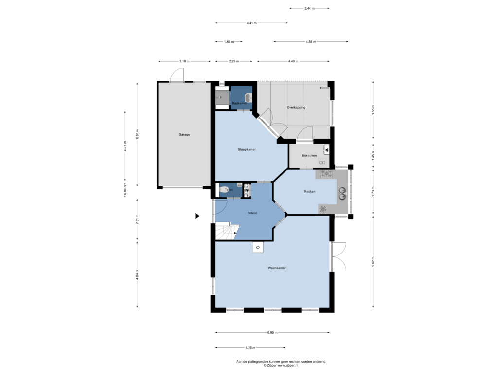 Bekijk plattegrond van Begane Grond van Westhoven 116