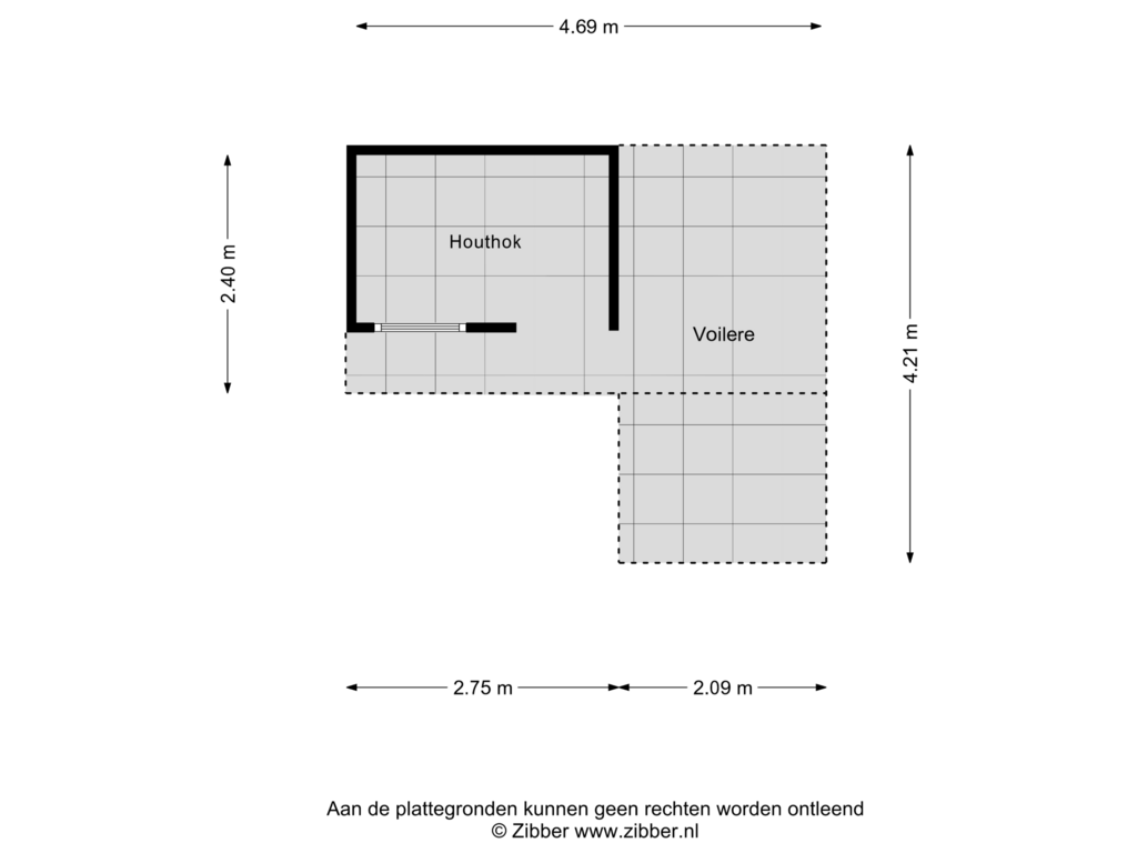 Bekijk plattegrond van Voilere van Westhoven 116