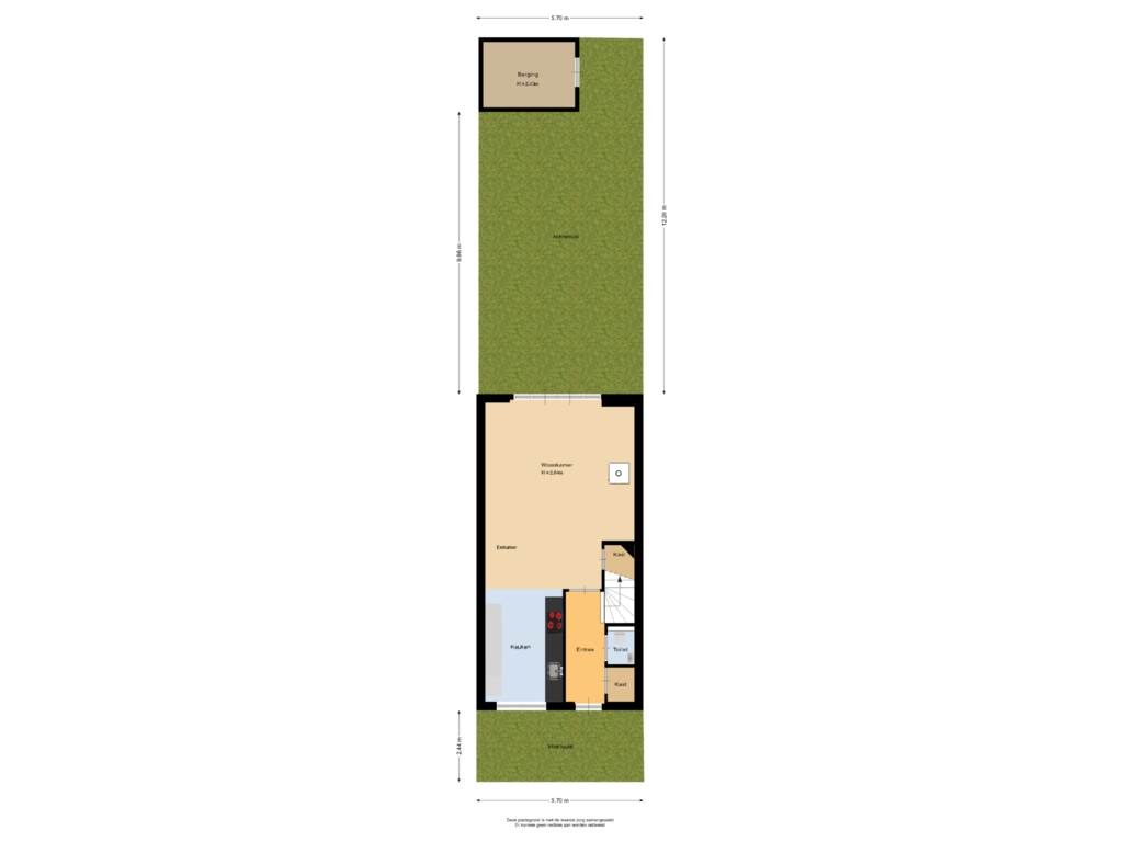 Bekijk plattegrond van Situatie van Parklaan 92