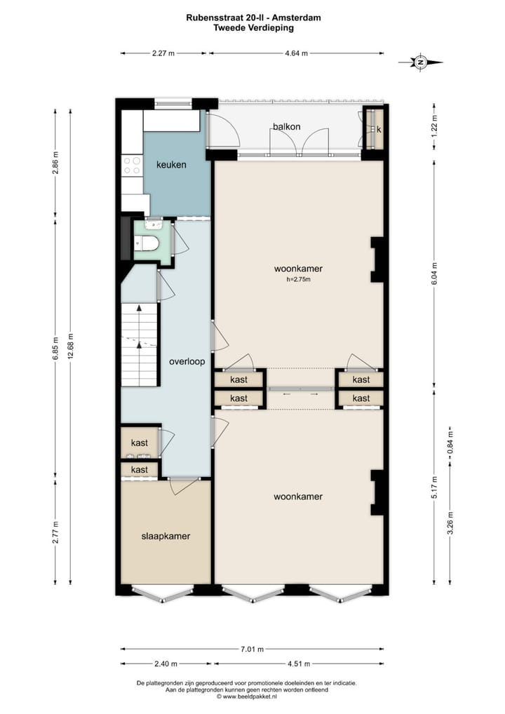 Foto 54 van Rubensstraat 20-2