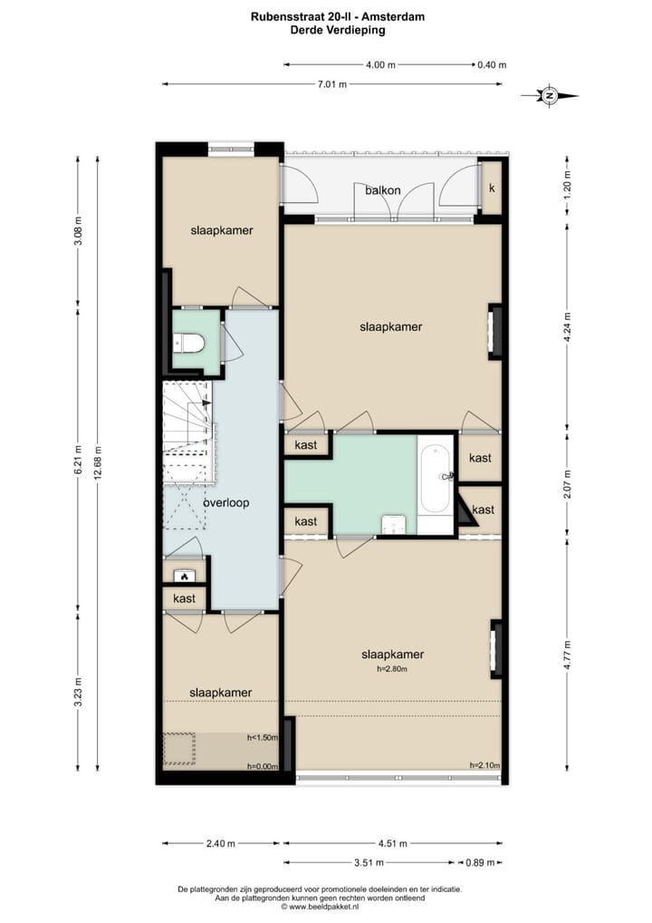 Foto 55 van Rubensstraat 20-2