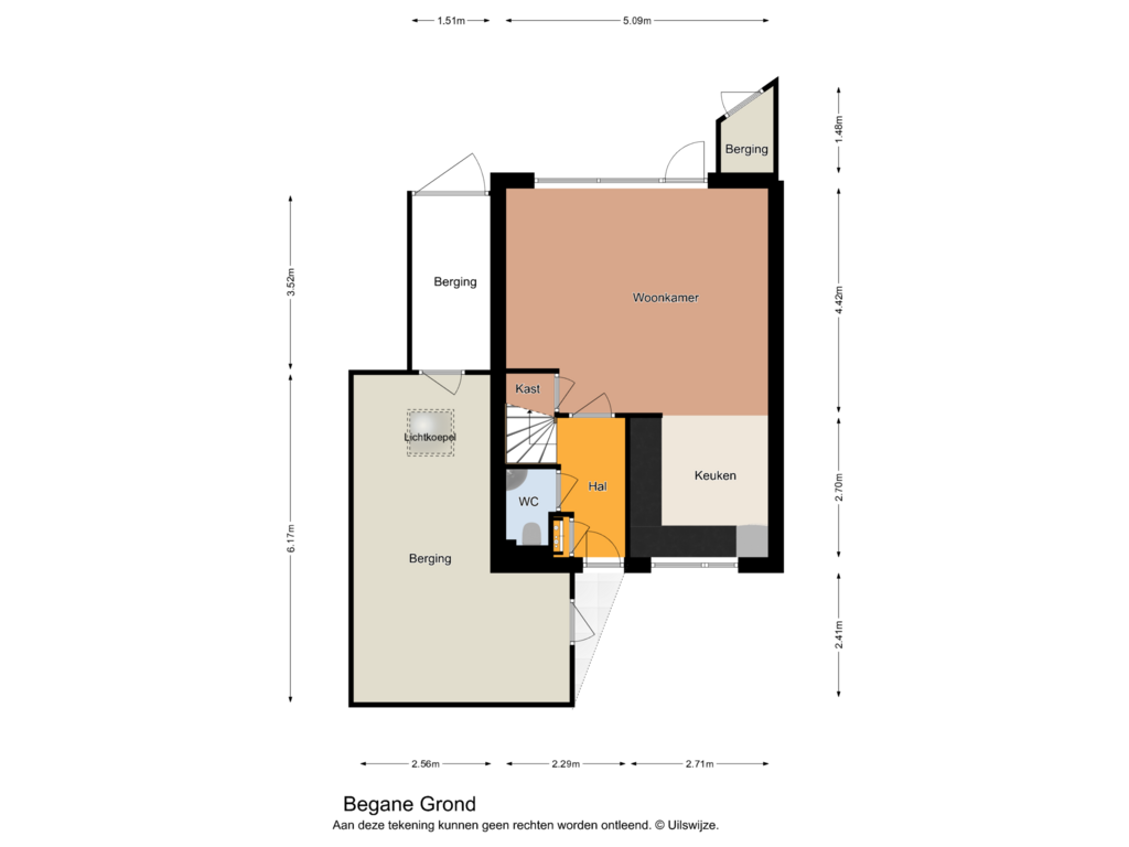 Bekijk plattegrond van Begane Grond van Zwaluwenveld 6