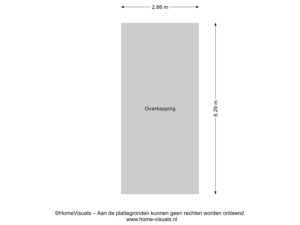 Bekijk plattegrond van Overkapping van Willem Kloosstraat 24