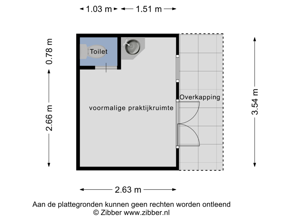 Bekijk plattegrond van Berging van Martenshofstede 17