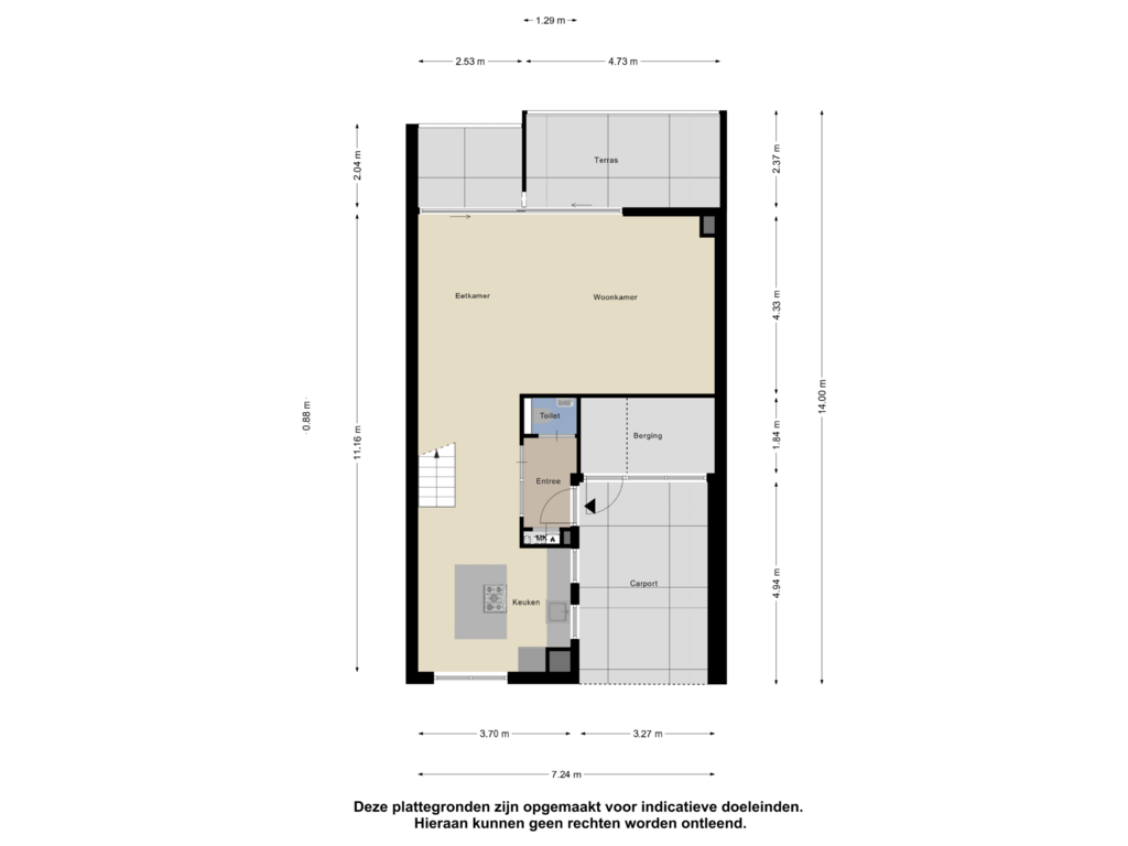 Bekijk plattegrond van Begane Grond van Jan de Kuijerstraat 7