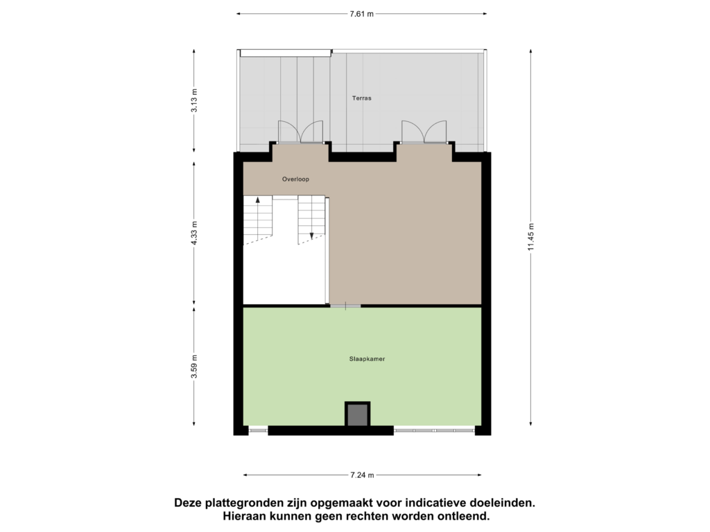 Bekijk plattegrond van Eerste Verdieping van Jan de Kuijerstraat 7