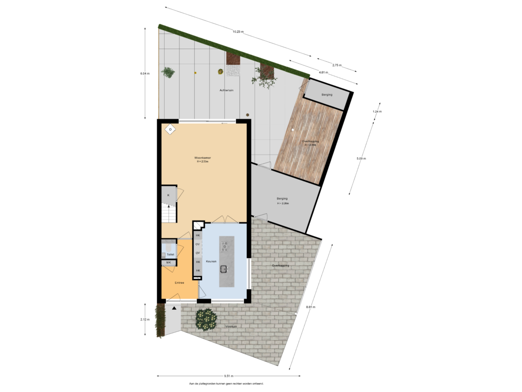 Bekijk plattegrond van Situatie van Kortegolf 3