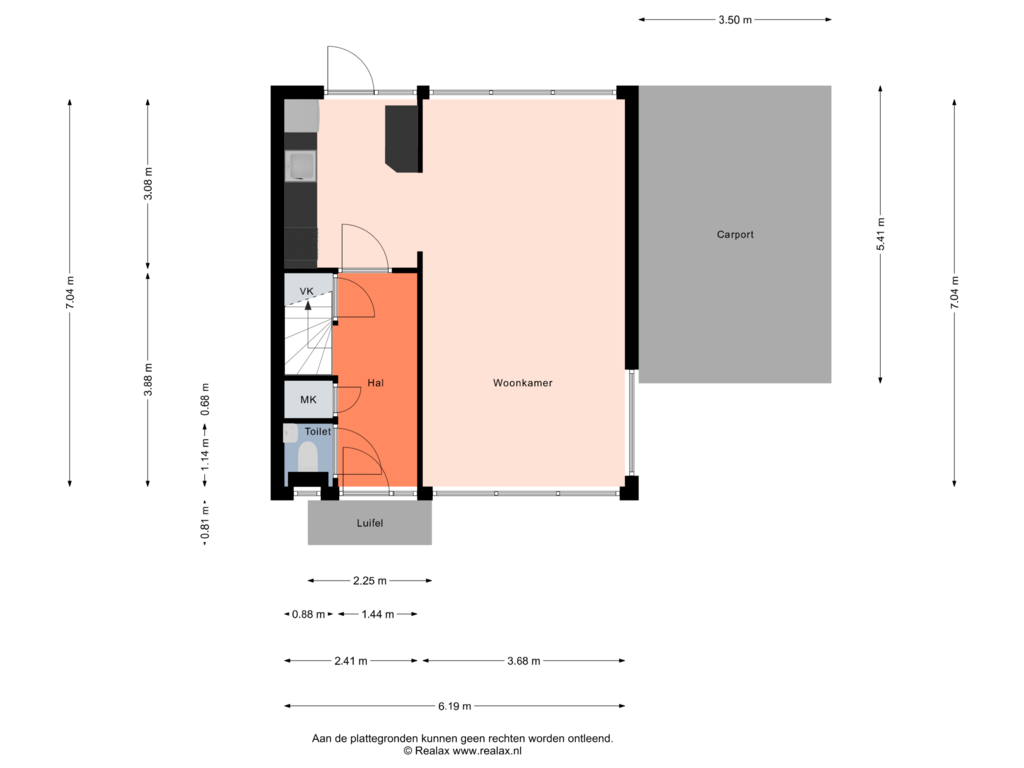 Bekijk plattegrond van Begane grond van Lavendelhof 18