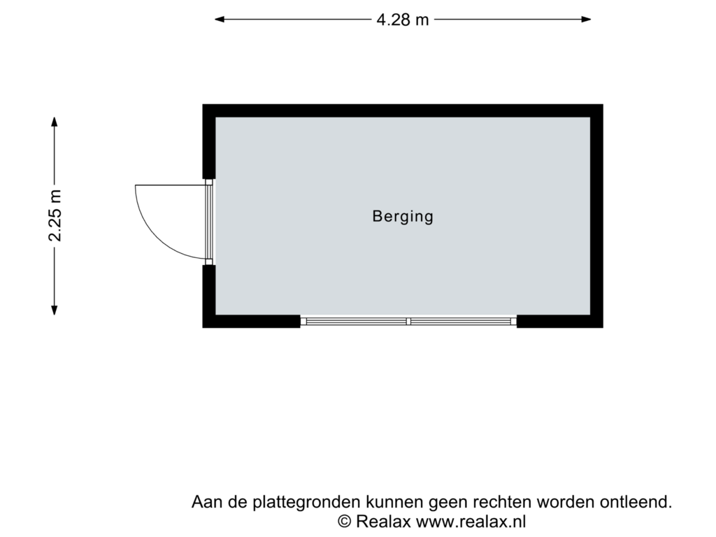 Bekijk plattegrond van Berging van Lavendelhof 18