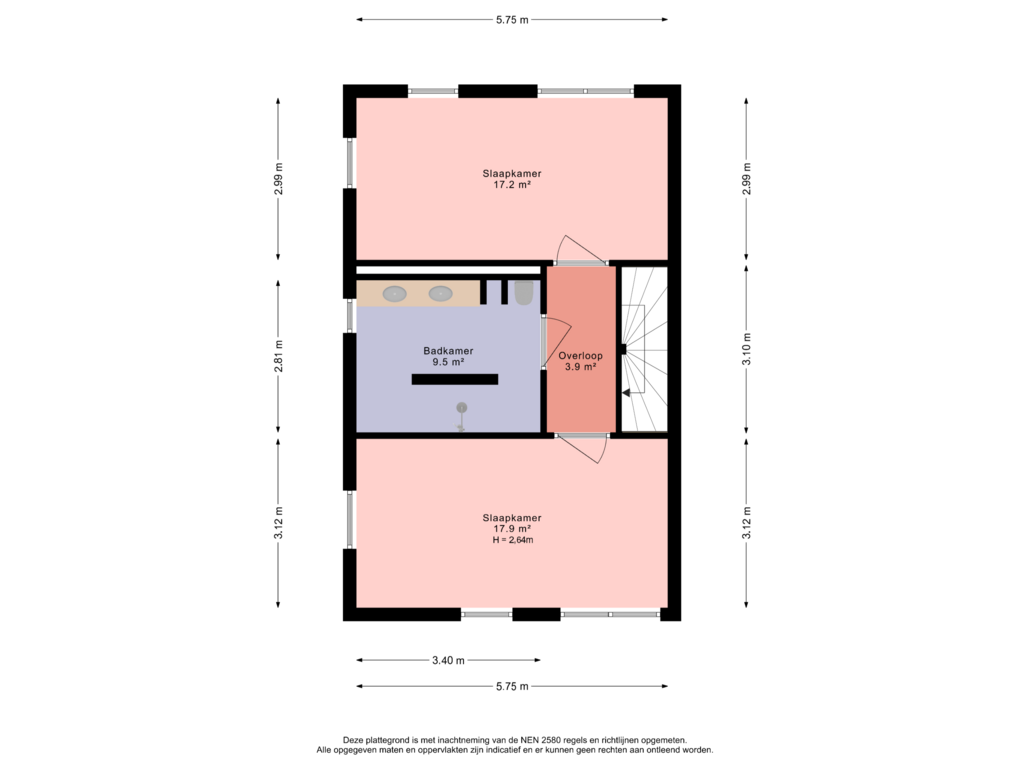 Bekijk plattegrond van 1e verdieping van Kamilleveld 72