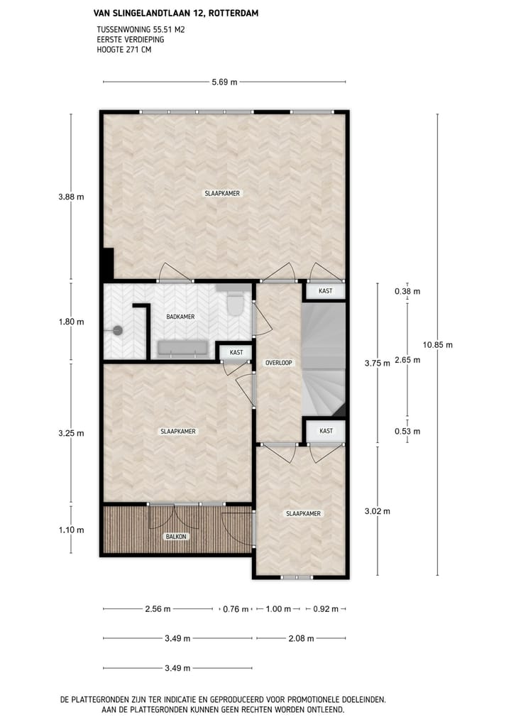 Foto 23 van Van Slingelandtlaan 12