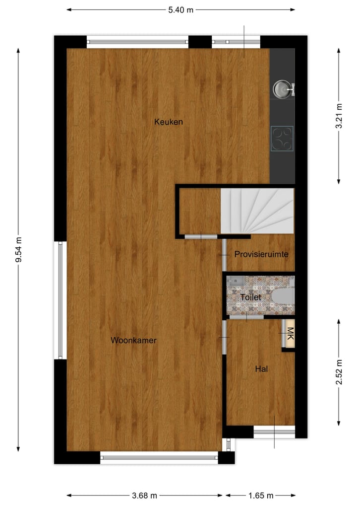 Foto 24 van Marconistraat 61