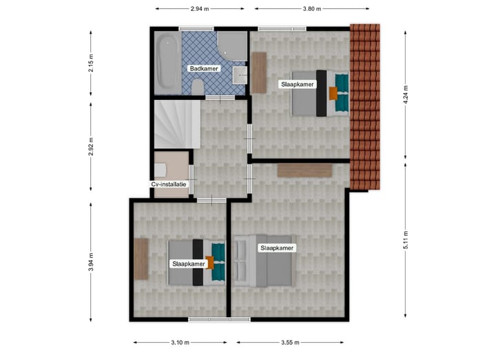 Foto 22 van Huisbergerstraat 71-A