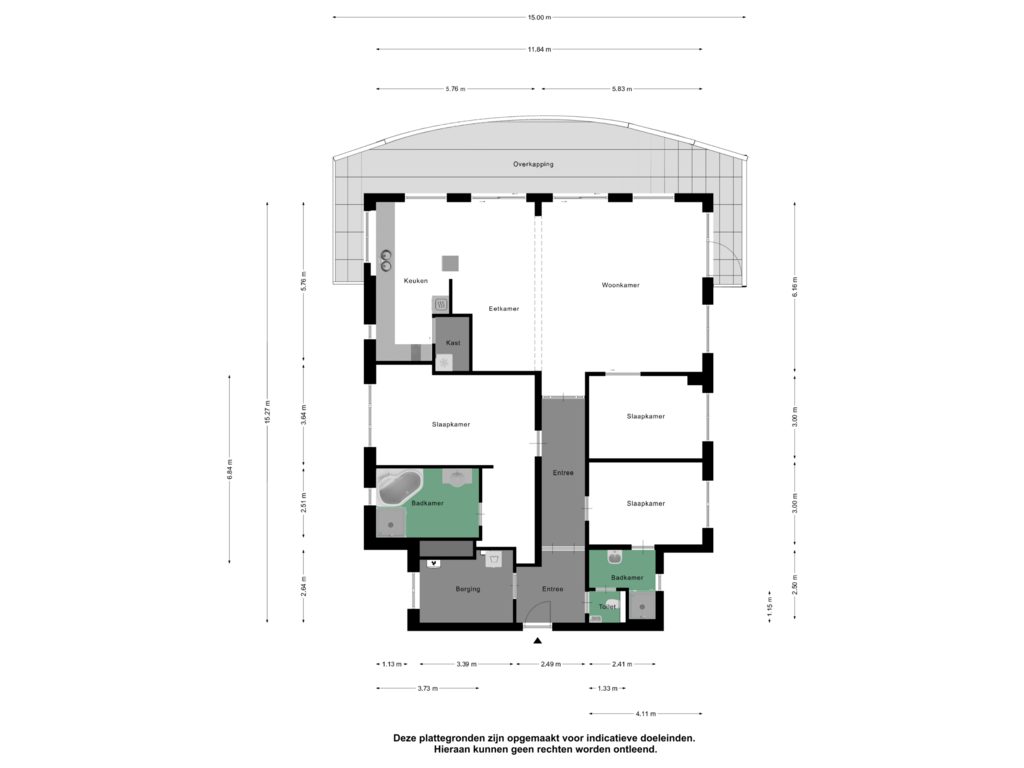 Bekijk plattegrond van Appartement van Labradorstroom 37