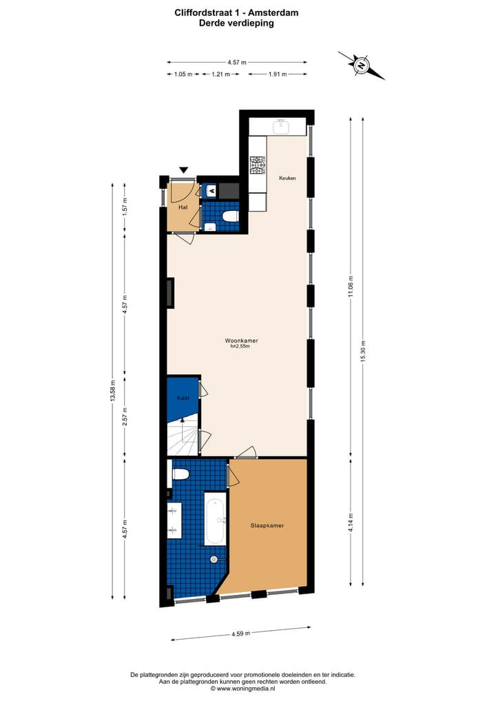 Foto 16 van Cliffordstraat 1-3