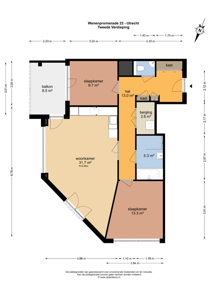 Foto 38 van Wenenpromenade 22