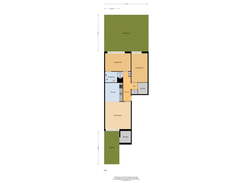 Bekijk plattegrond van Tuin van Ophemerthof 170