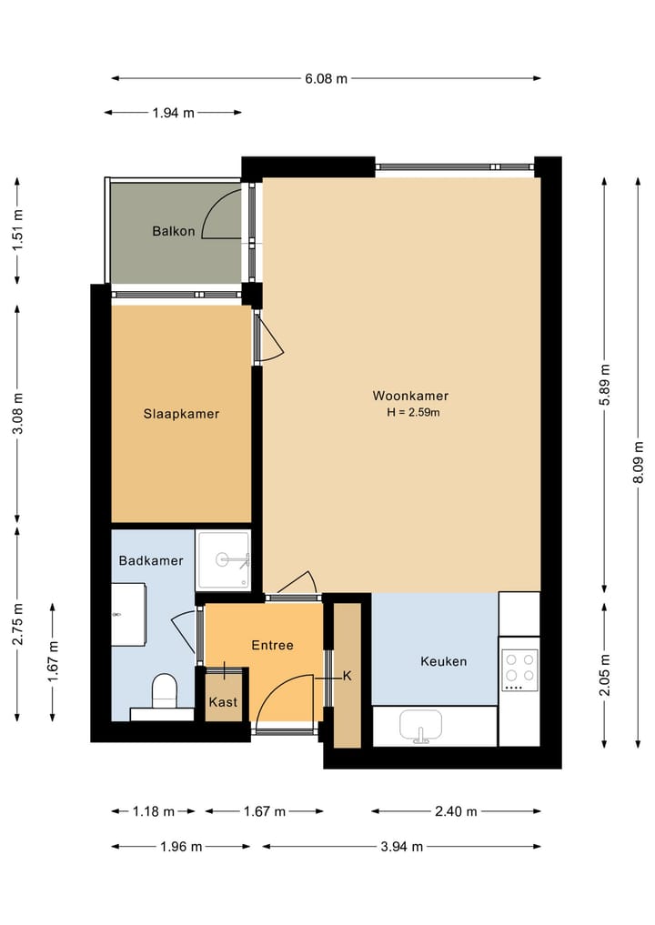 Photo 23 of Sint Ansfridusstraat 38-B