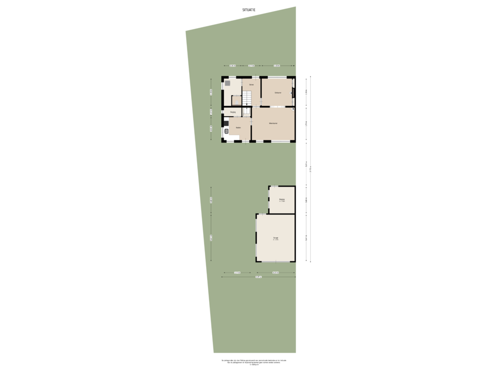 Bekijk plattegrond van Situatie van Sluis Sint Andries 1