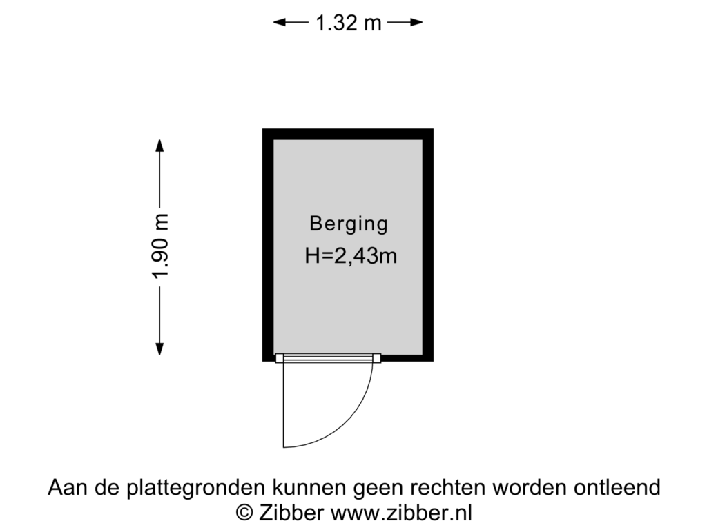 Bekijk plattegrond van Berging van Zaaier 4