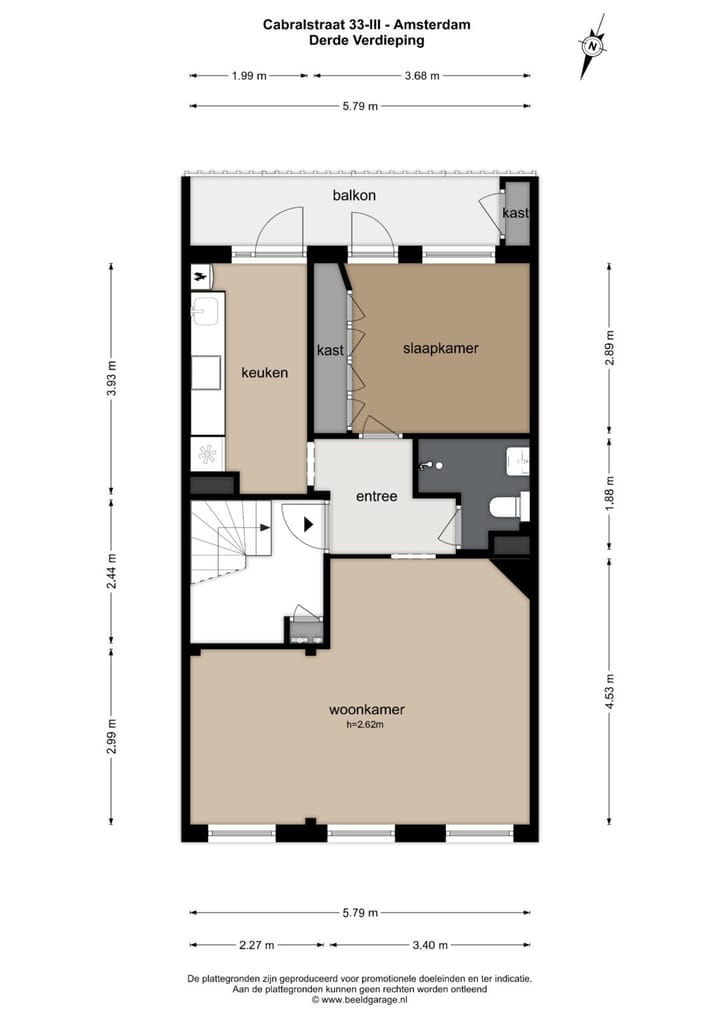 Foto 30 van Cabralstraat 33-3