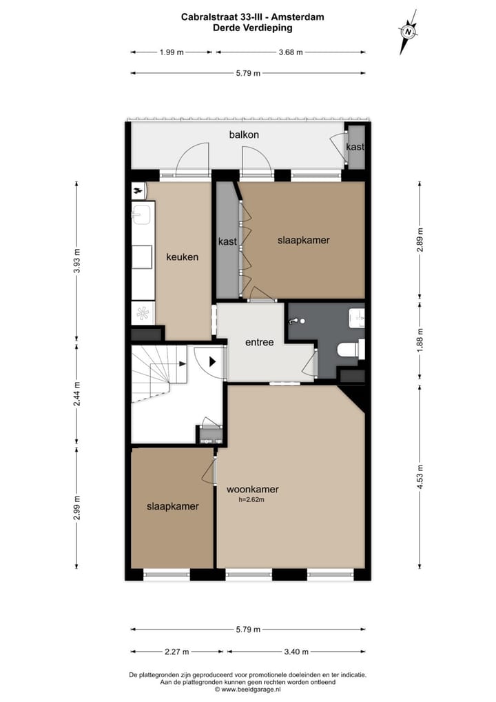 Foto 31 van Cabralstraat 33-3