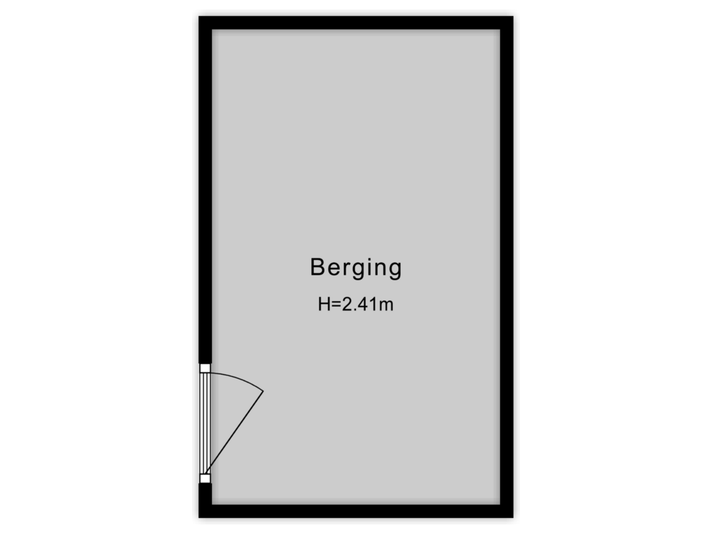 Bekijk plattegrond van Berging van Molenstraat-Centrum 373