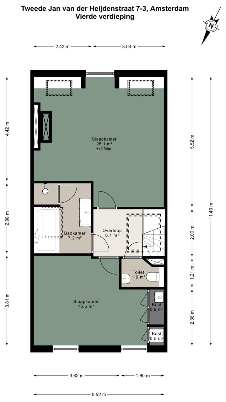 Photo 35 of Tweede Jan van der Heijdenstraat 7-3