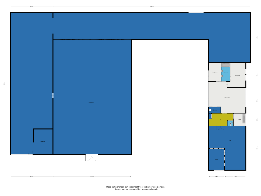 Bekijk plattegrond van Schuur van Rijksstraatweg 46