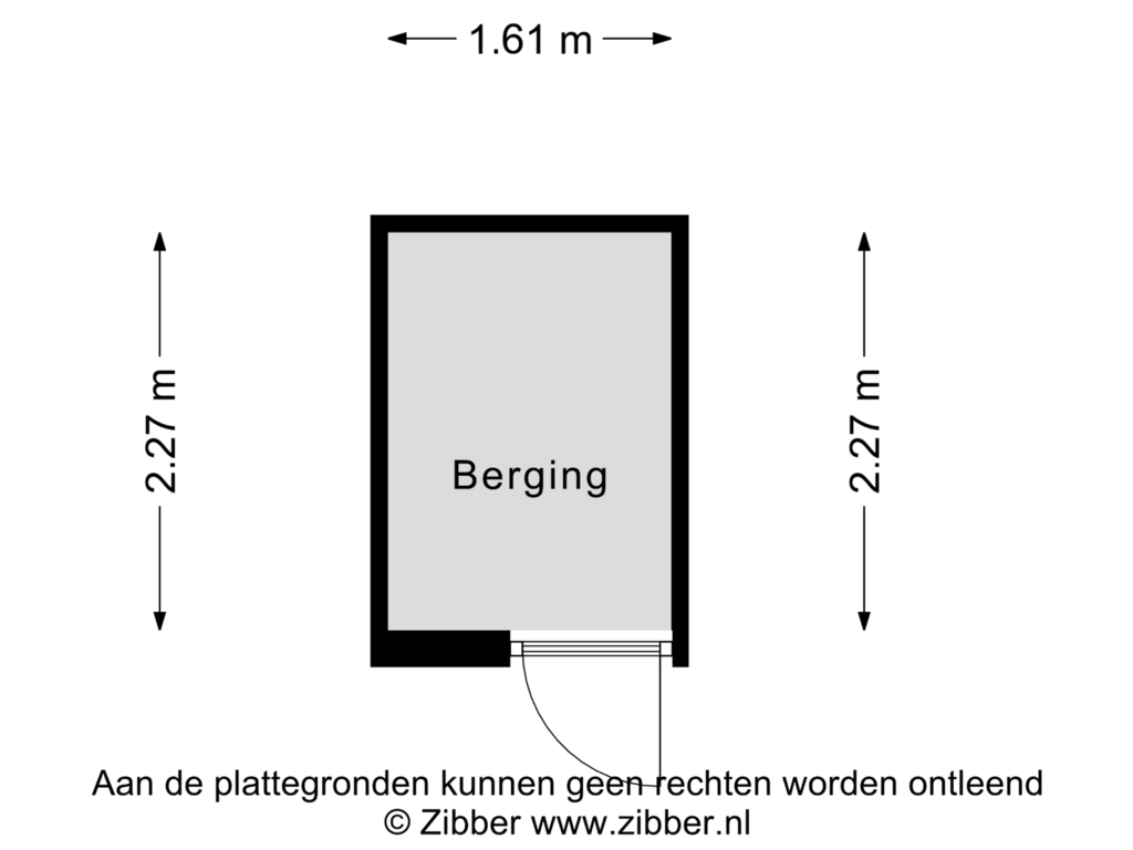 Bekijk plattegrond van Berging van St.-Eustatiusdreef 346