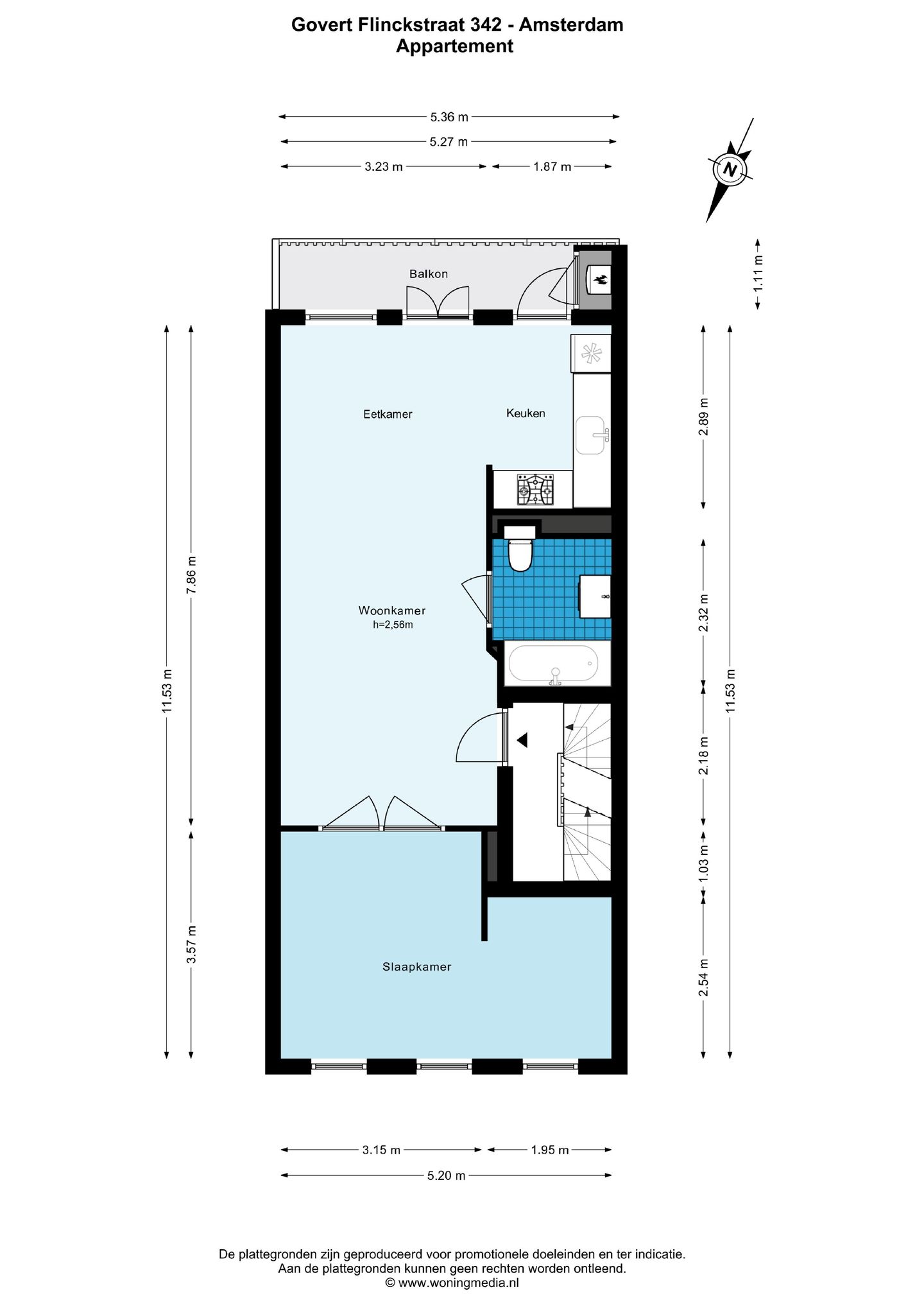 Foto 19 van Govert Flinckstraat 342-1