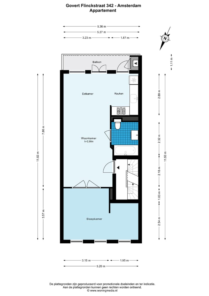 Foto 19 van Govert Flinckstraat 342-1