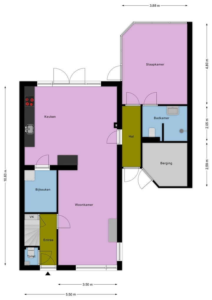 Foto 42 van Van Hogendorpstraat 17