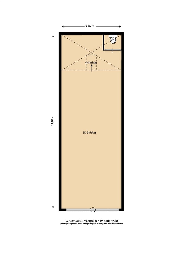 Foto 17 van Veerpolder 19, Unit 86