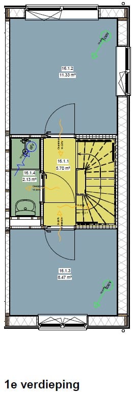 Foto 16 van Speltakker 9 t/m 39 (oneven)