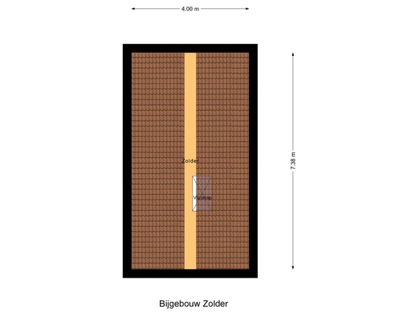 Bijgebouw Zolder