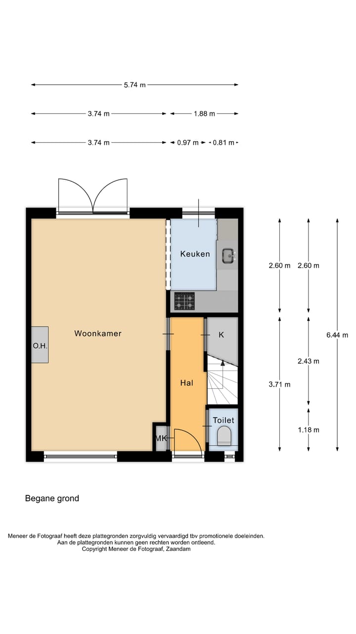 Foto 25 van Buitendorpstraat 68