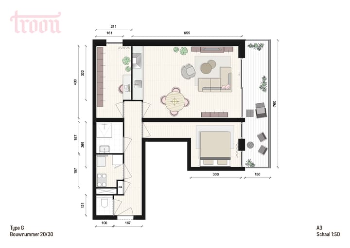 Foto 16 van Troon - NOG ENKELE APPRTEMENTEN TE KOOP!